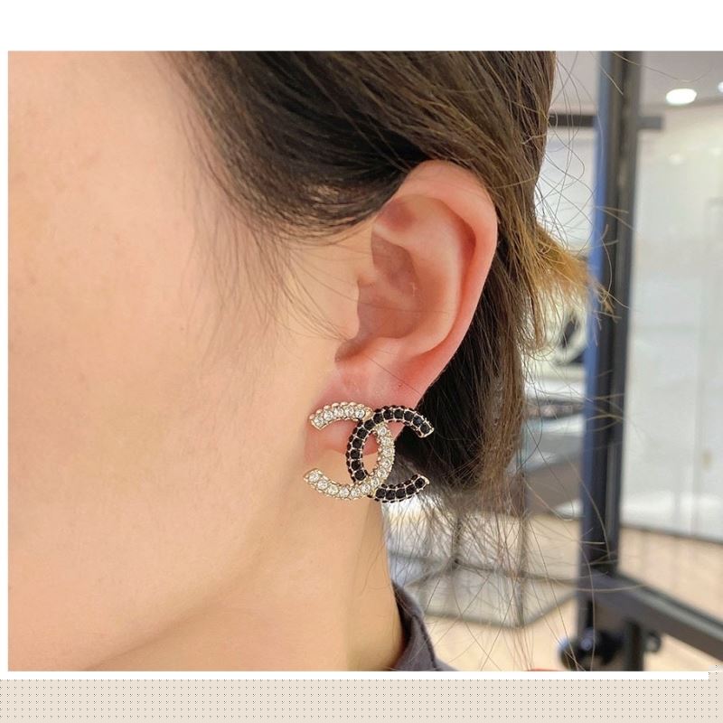 Ch*el earrings